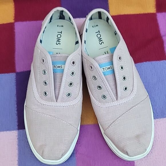 2/$20 Toms slip on sneakers - Picture 1 of 9